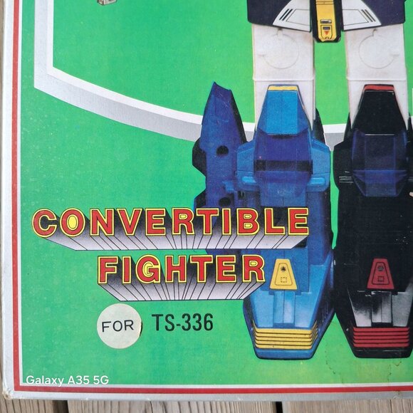 Vintage 1980 Super 5 In 1 Robot Motor Jumbo Convertible Fighter TS-336 Toy Set - Picture 3 of 12
